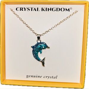 Blue Dolphin Necklace
